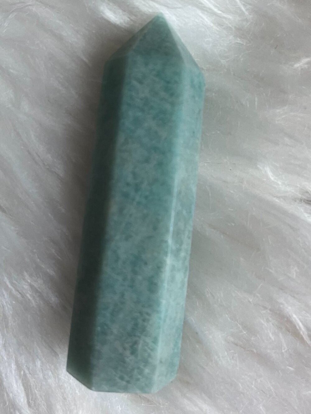 Amazonite Crystal Tower - Picture 3 of 3